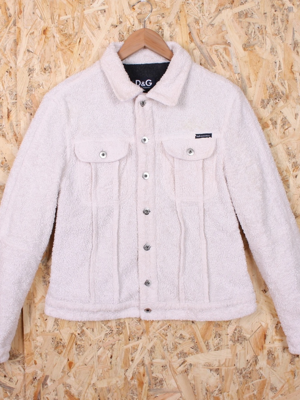 Vintage 2000’s D&G Women's Teddy Sherpa Jacket